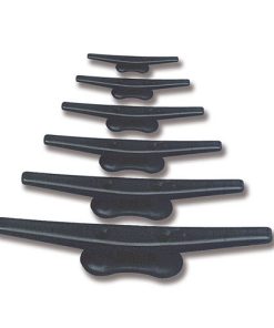 Bitta a galloccia in nylon nero lunghezza 110 mm